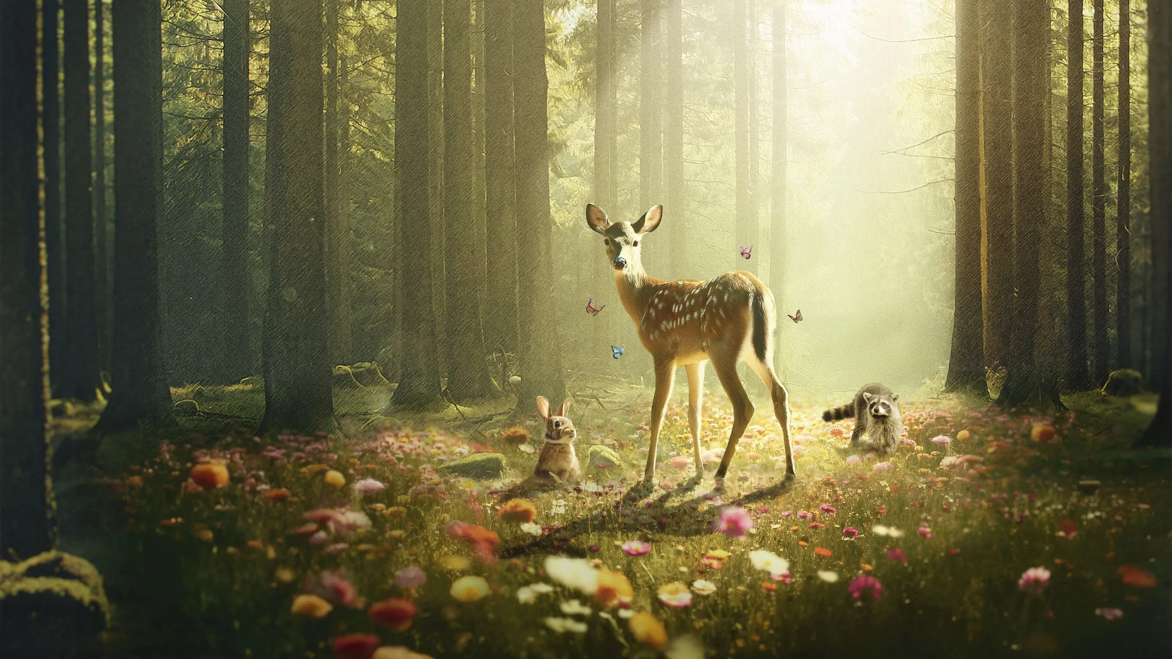 Bambi: A Tale of Life in the Woods backdrop