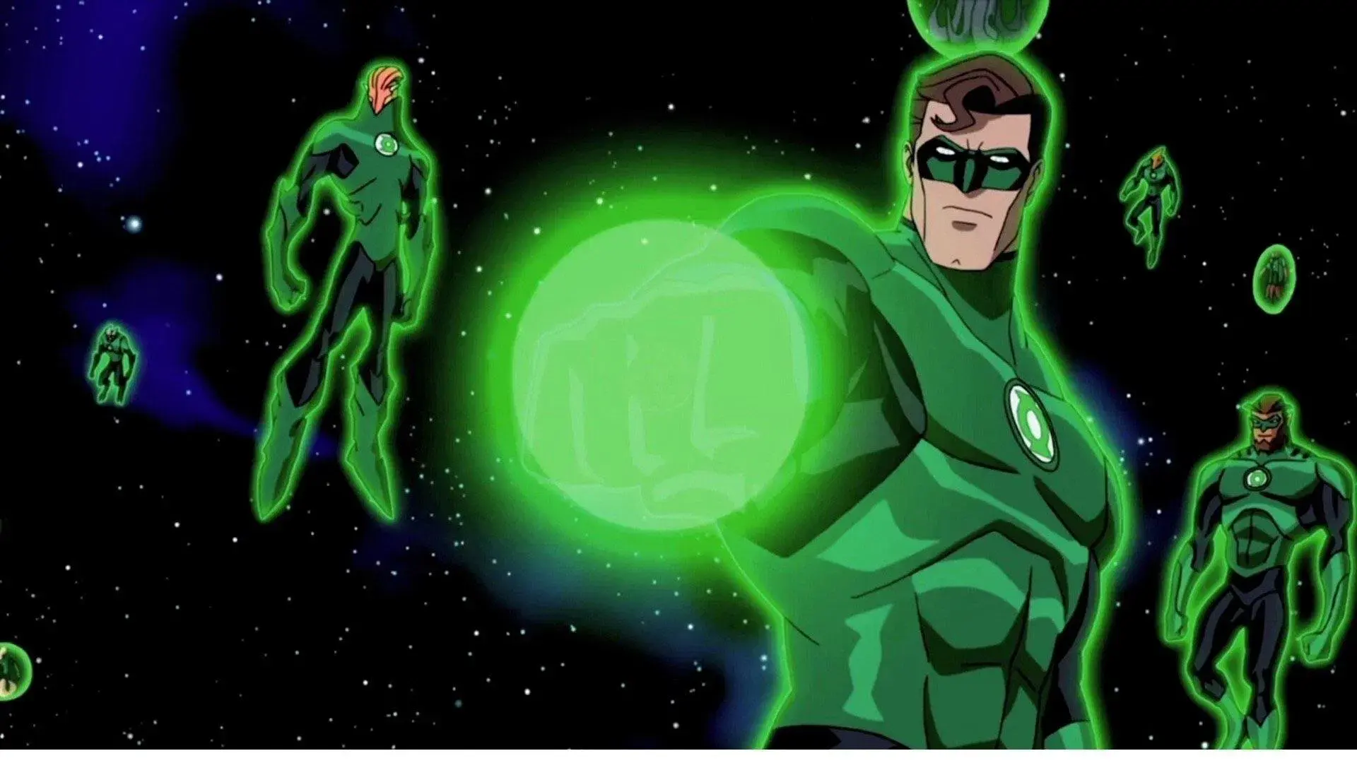 Green Lantern: Emerald Knights backdrop