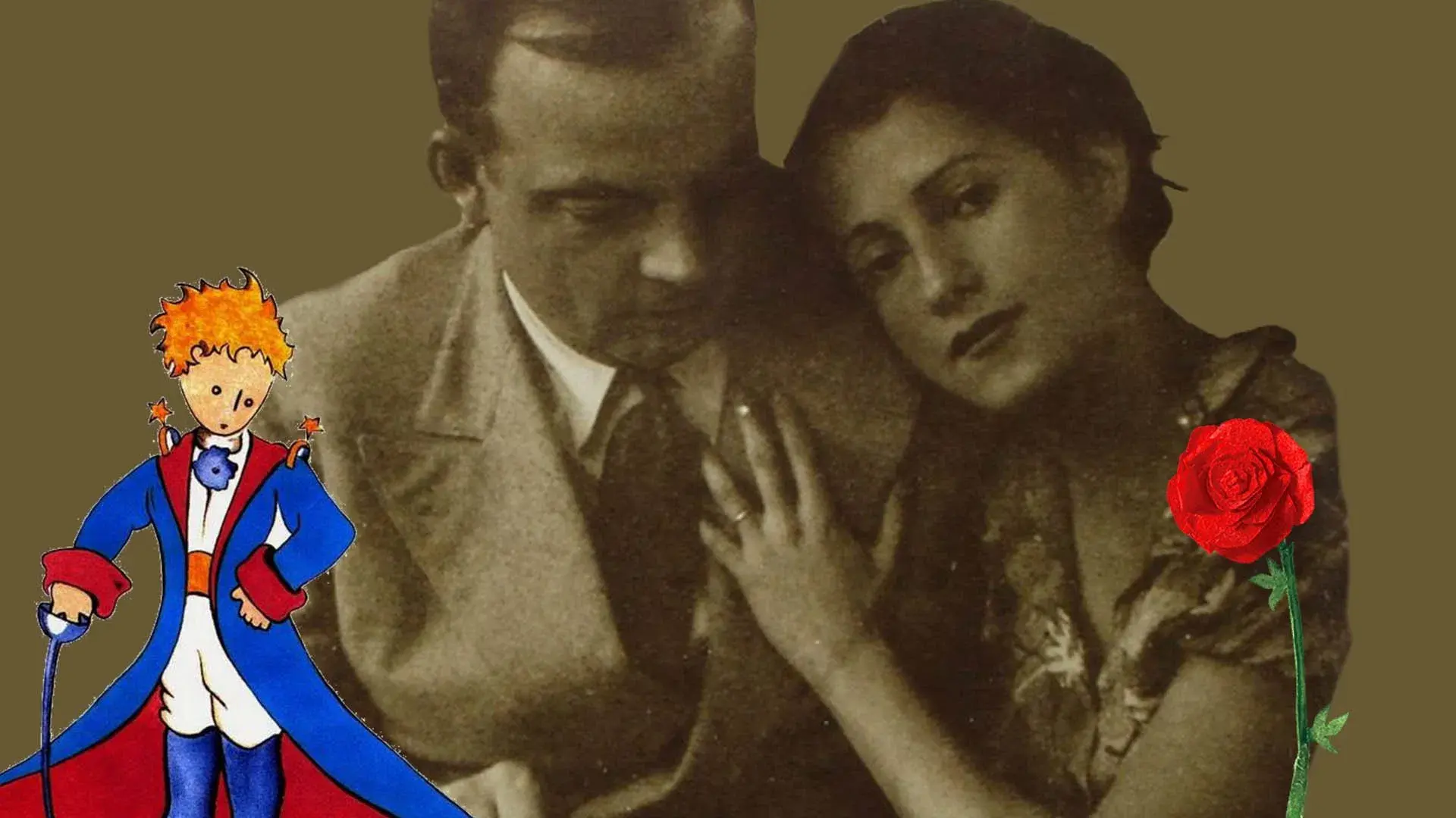 El último vuelo: la vida de Antoine de Saint-Exupéry backdrop