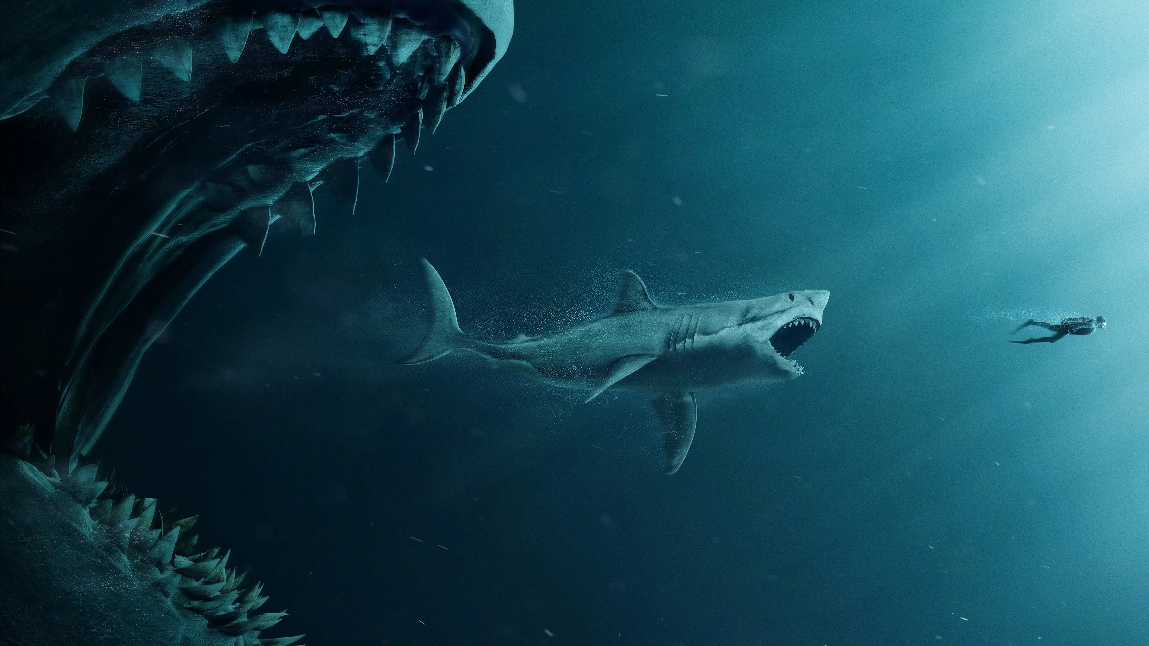 The Meg backdrop