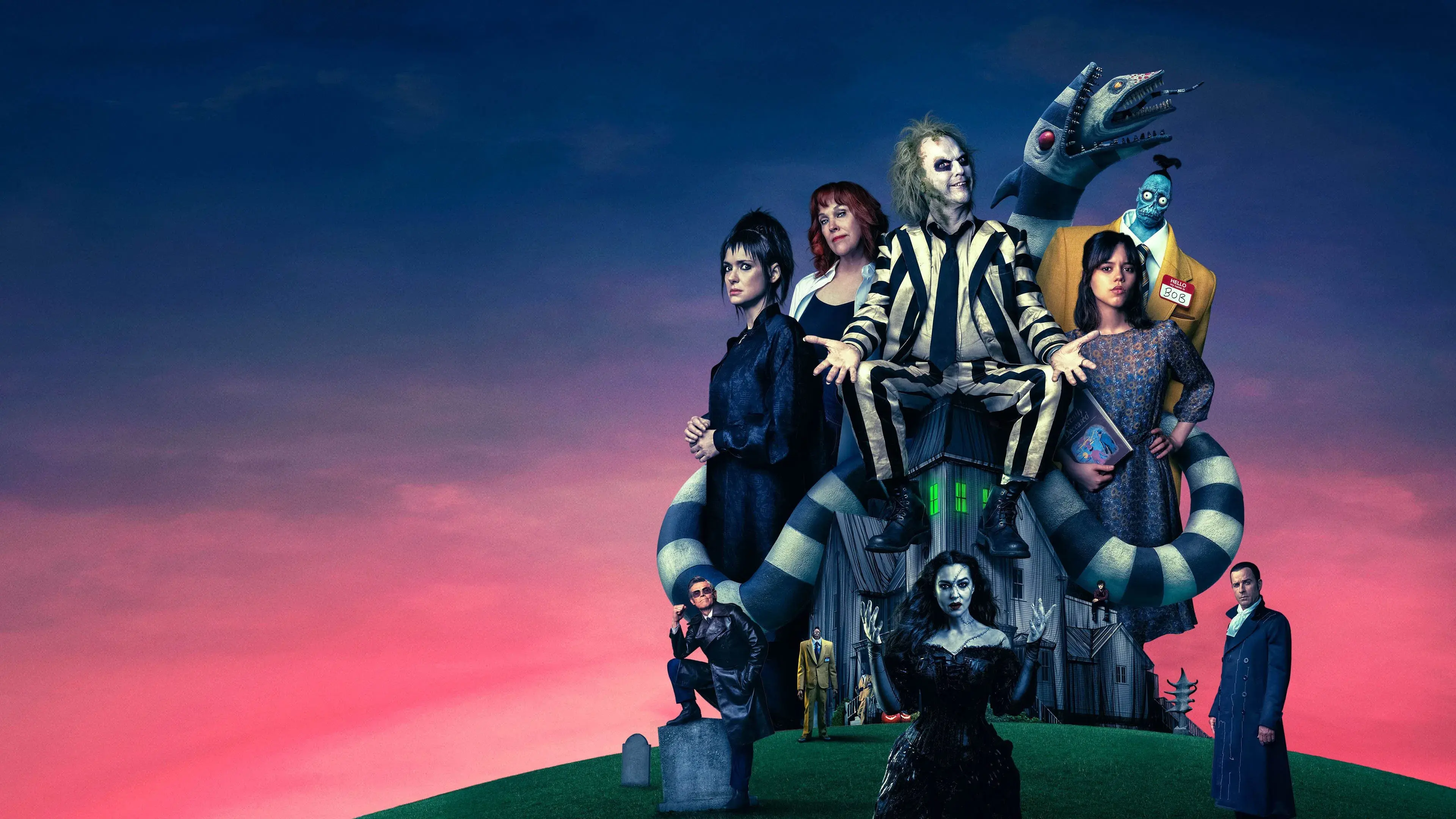 Beetlejuice Beetlejuice backdrop