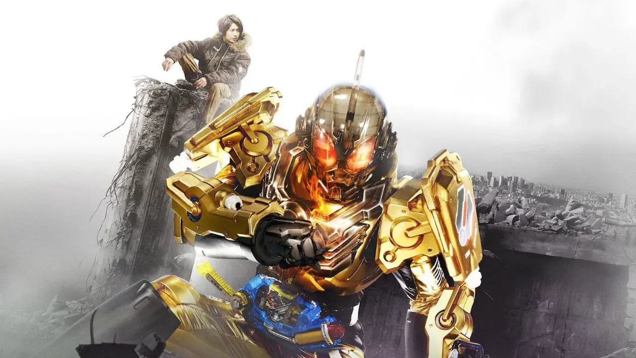 Kamen Rider Build NEW WORLD: Kamen Rider Grease backdrop