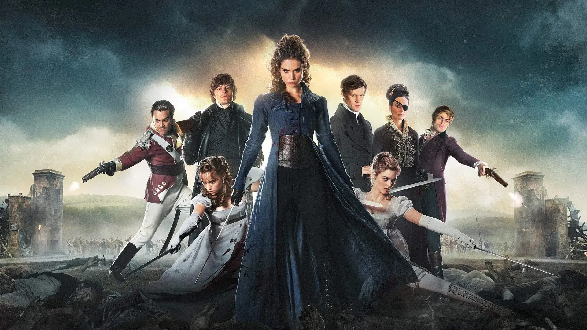 Pride and Prejudice and Zombies backdrop